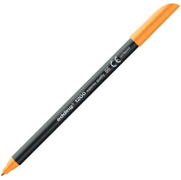 Edding Grafik Kalemi Keçe Uçlu Turuncu 120066