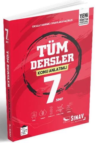 Sınav 7.Sınıf Tüm Dersler Konu Anlatımlı