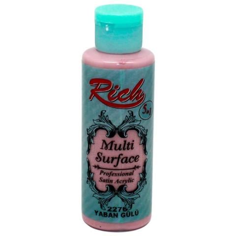 Rich Multi Surface Akrilik Boya 120 cc Yaban Gülü 120-2276