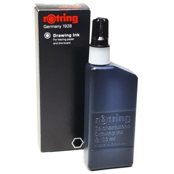 Rotring Rapido Mürekkebi 23 Ml Siyah 194660