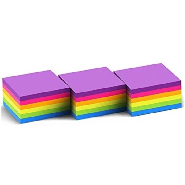 Kraf Yapışkanlı Not Kağıdı Küp 76X76 400 Yp Brıght 7676Br