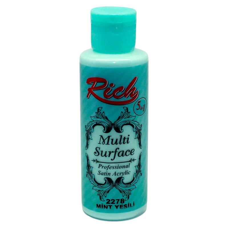 Rich Multi Surface Akrilik Boya 120 cc Mint Yeşili 120-2278