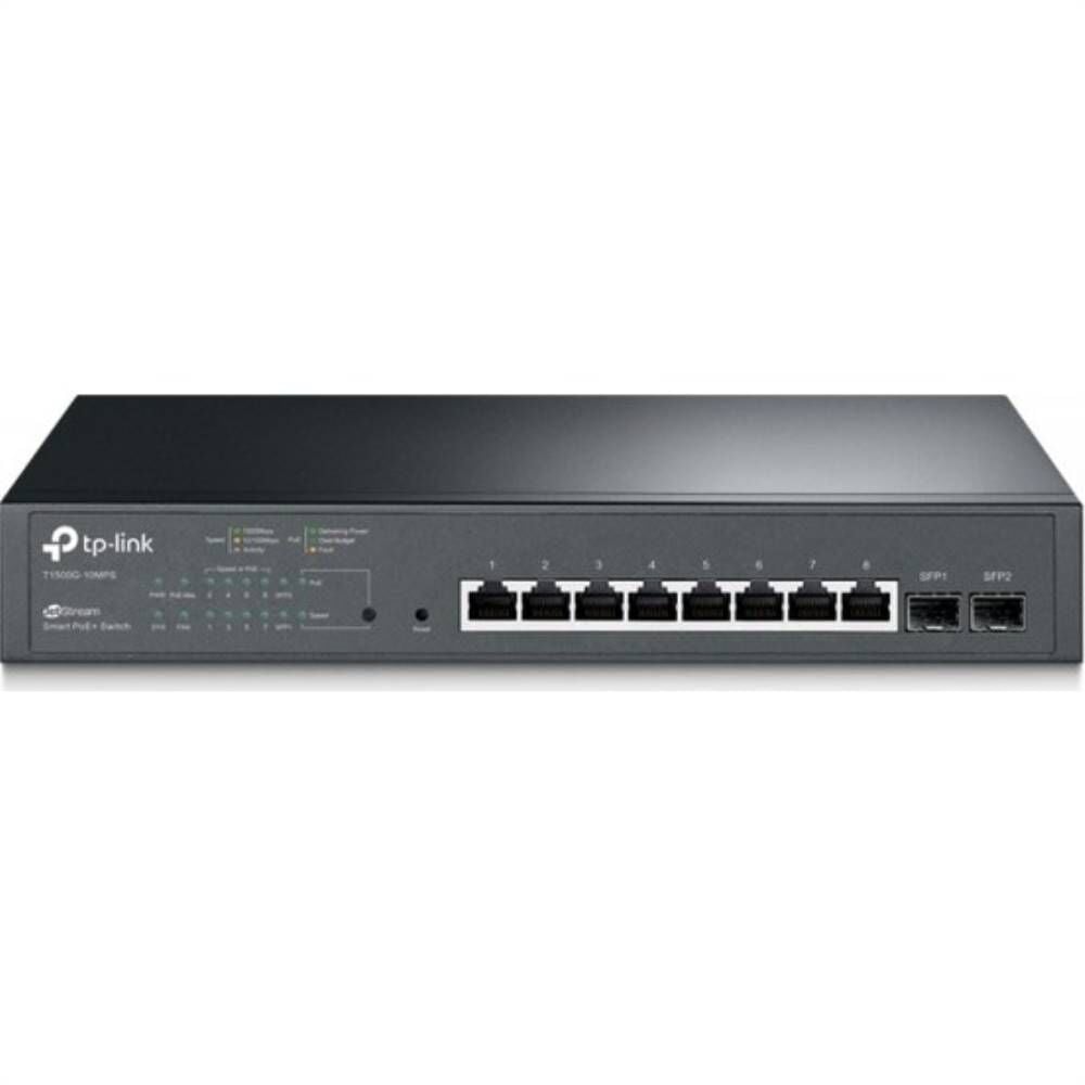 Omada Tp-Link SG2210P 8 Port Poe+ 10-100-1000 Mbps 2 SFP Yönetilebilir Switch