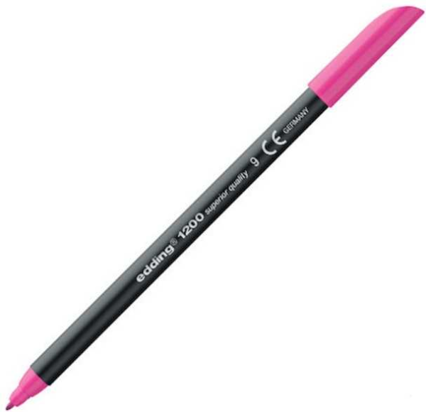 Edding Grafik Kalemi Keçe Uçlu Pembe 12009