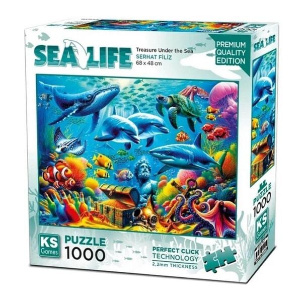 Treasure Under The Sea 1000 Parça Puzzle 20825