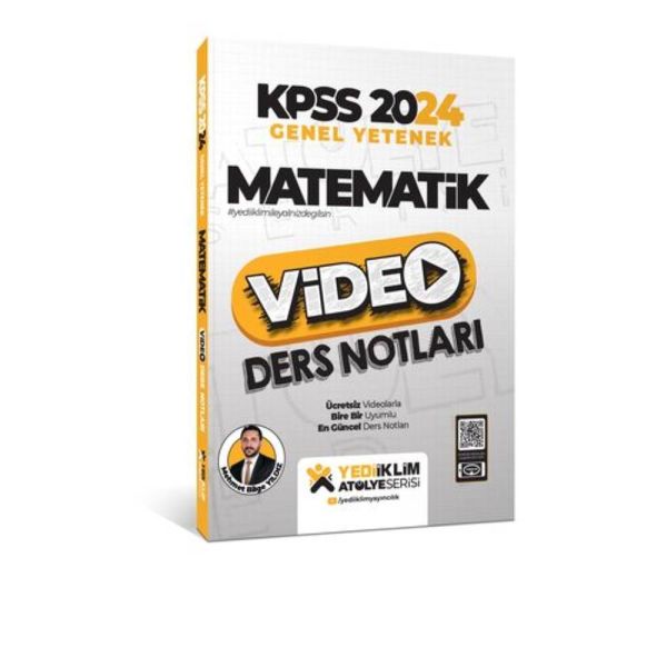 Yediiklim KPSS 2024 GY Matematik Video Ders Notu