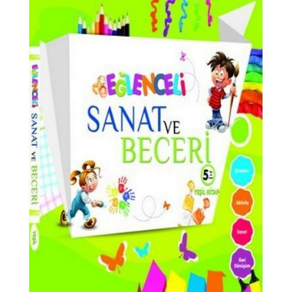 Eğlenceli Sanat Ve Beceri Yeşil Kitap