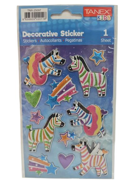 Tanex Sticker Unicorn Serisi 25097