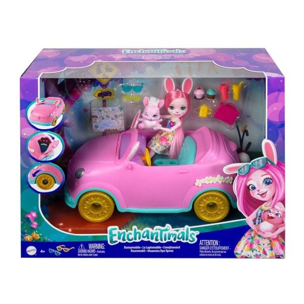 Enchantimals Tavşancık Araba HCF85