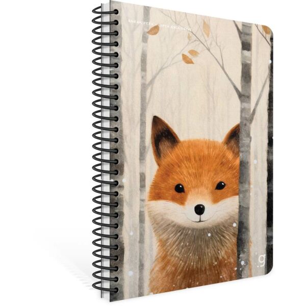 Sneak Peek A4 80 Yaprak Çizgili Karton Kapak Spralli Defter 7289