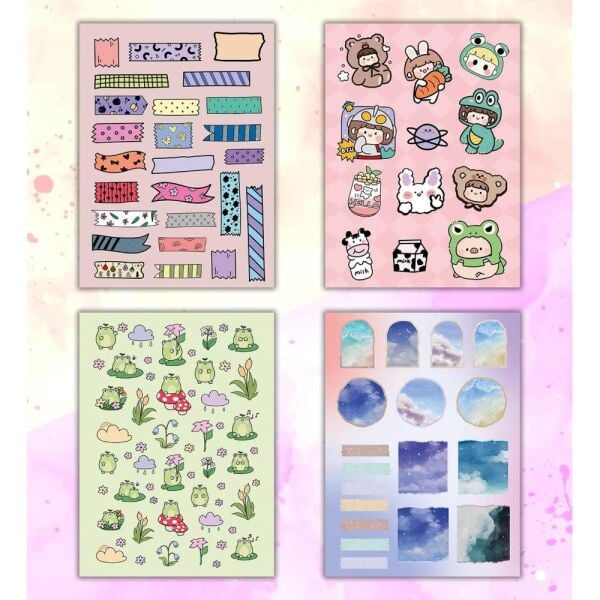 My Diy Sticket Defteri Özel Tasarım 1212