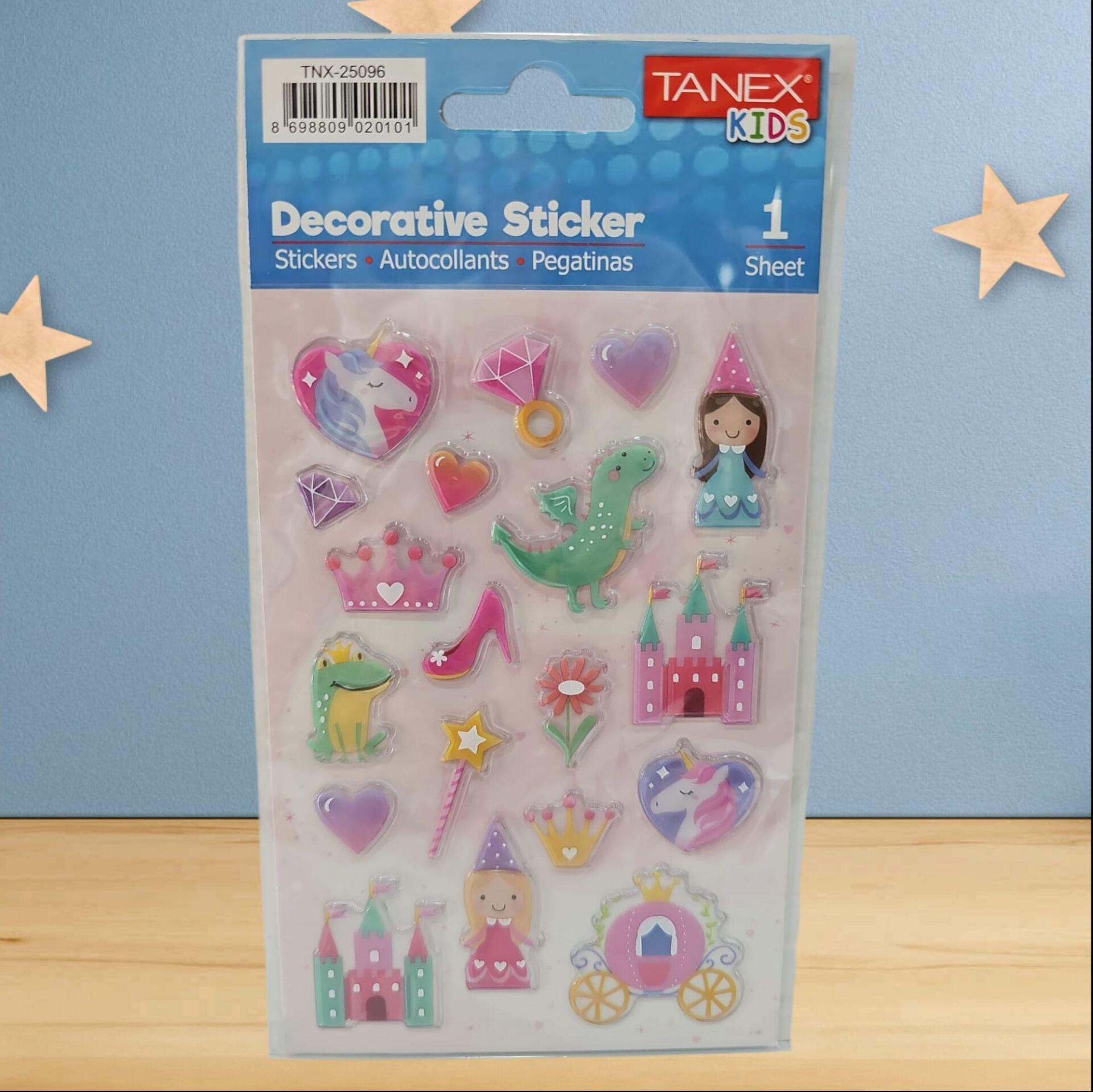 Tanex Sticker Masal Kahramanları Serisi 25096