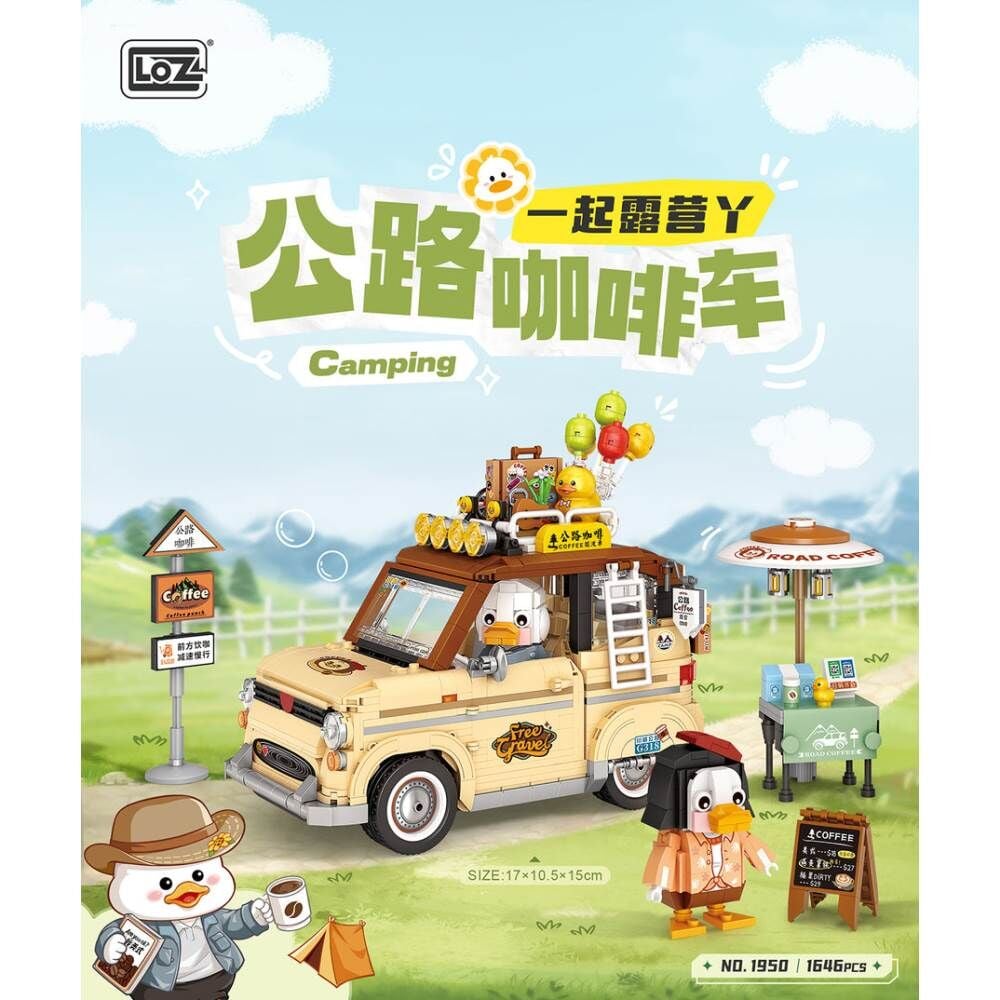 LOZ Kampçı Ördek 1646 Parça Blok Oyuncak LZ1950