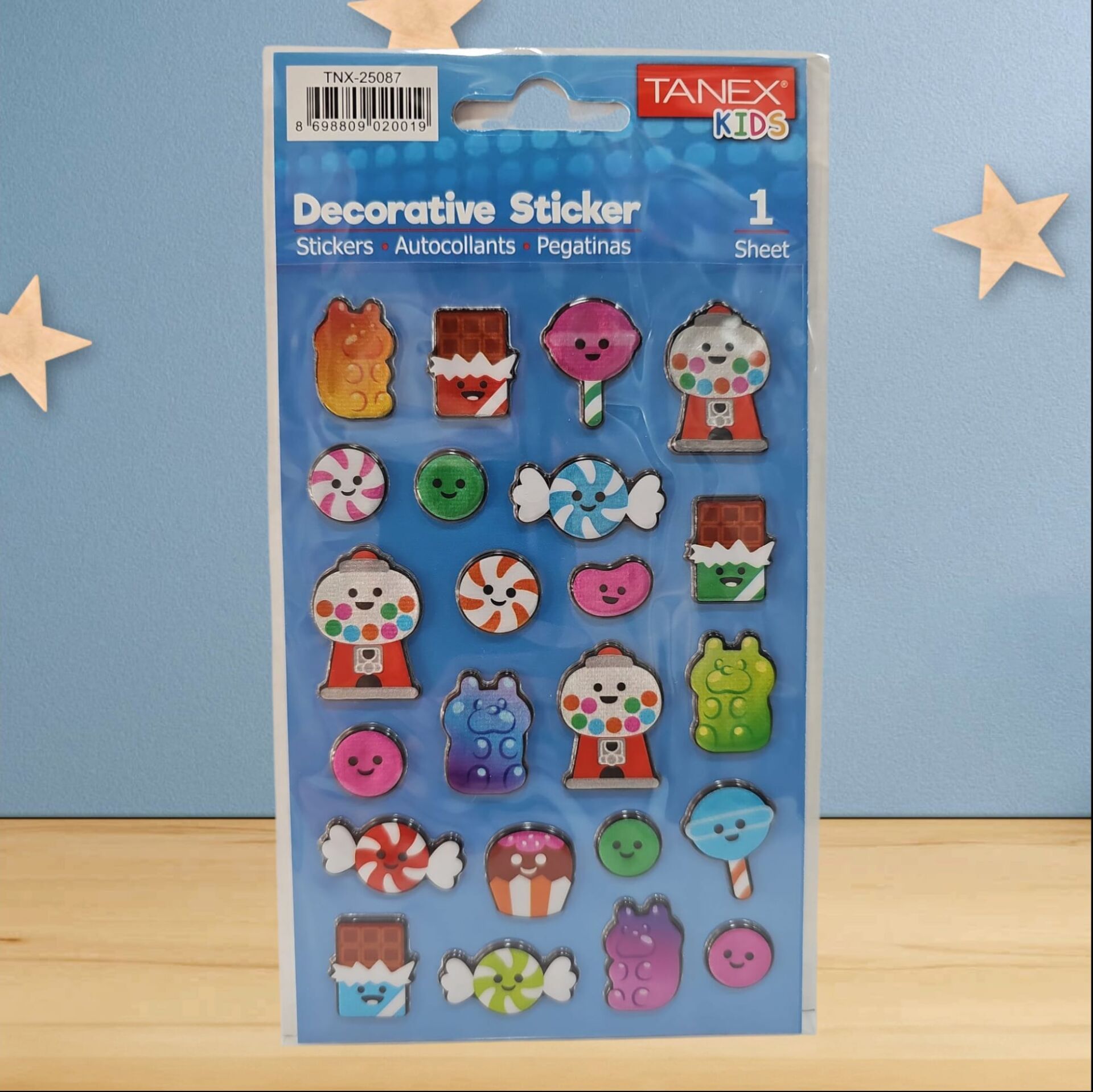 Tanex Sticker Şeker Serisi 25087