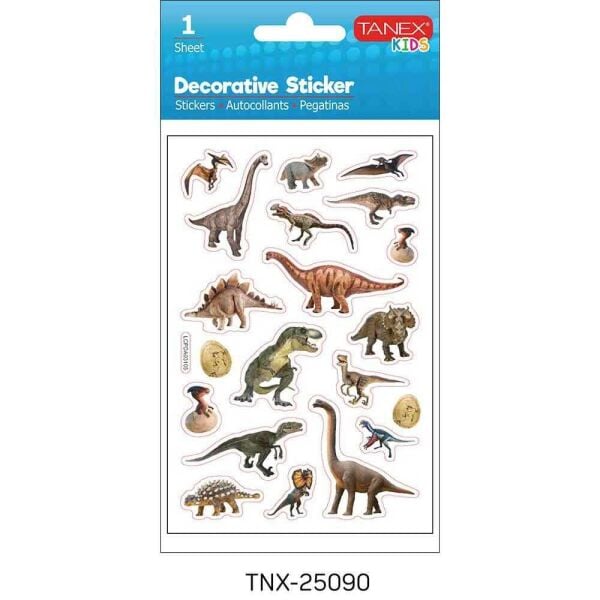 Tanex Sticker Dinozor Serisi 25090