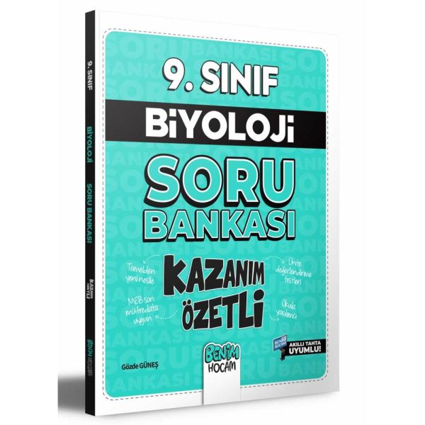 Benim Hocam 9.Sınıf Biyoloji Kazanım Özetli Soru Bankası
