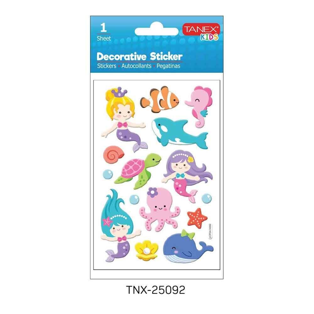 Tanex Sticker Deniz Kızı Serisi 25092