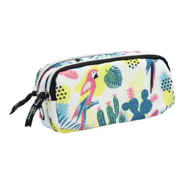 Taros 5036 Stationery Birds 2 Bölmeli Kalem Çantası