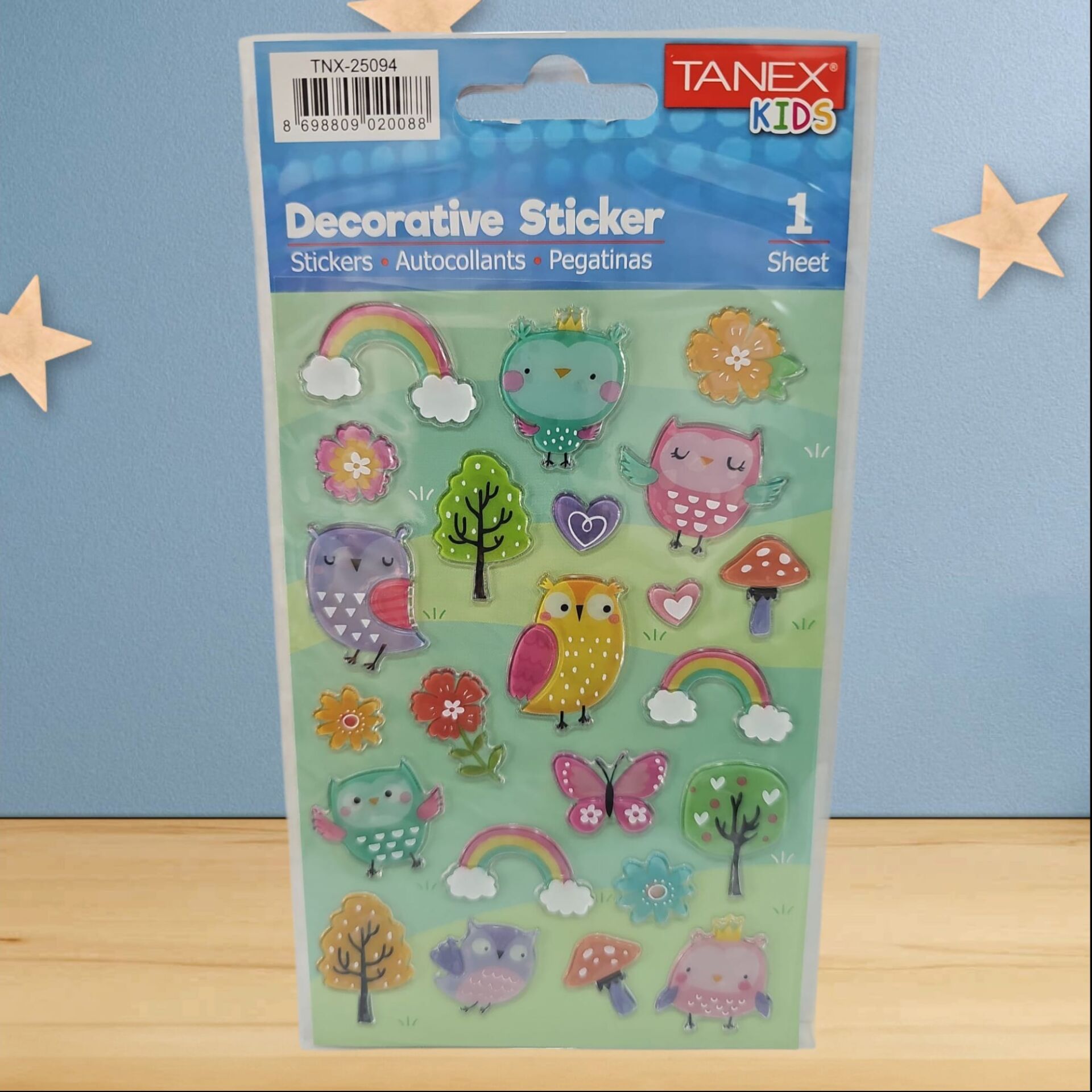 Tanex Sticker Orman Hayvanları Serisi 25094
