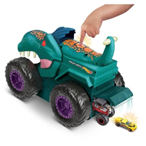 Hot Wheels GYL13 Monster Trucks Araba Yiyen Mega-Wrex