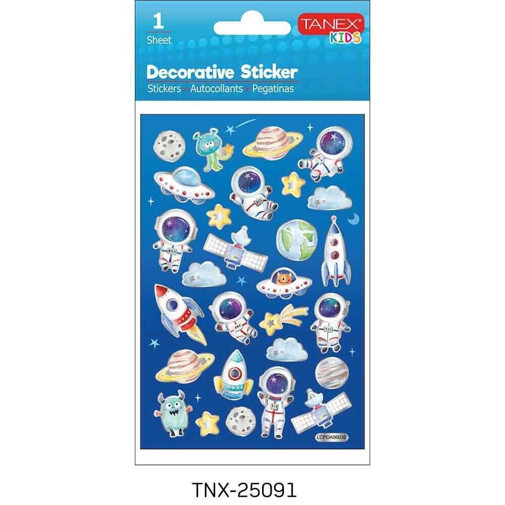 Tanex Sticker Uzay Serisi 25091