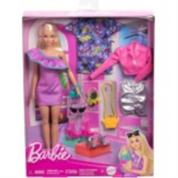 Barbie Moda Bebek Kıyafetleri Aksesuarları HYT61