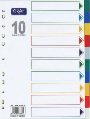 Kraf Seperatör Renk 10 lu 1010R