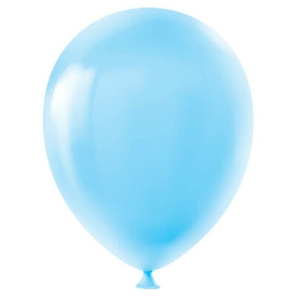 Gemar 10'' 26 cm 100 lü Açık Mavi Balon