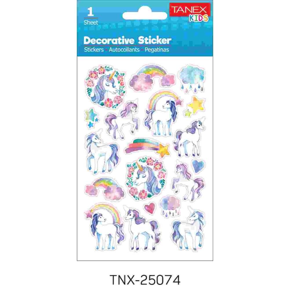 Tanex Sticker Unicorn Serisi 25074