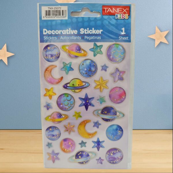 Tanex Sticker Unicorn Serisi 25074