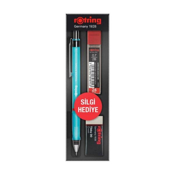 Rotring Versatil Kalem Visuclick Okul Seti 0.7 Mavi
