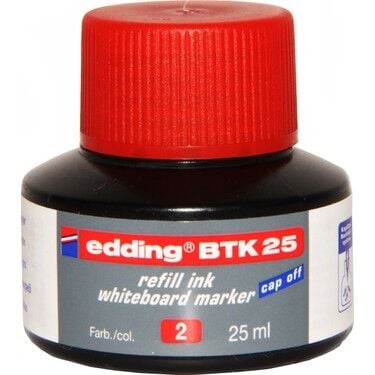 Edding Tahta Kalemi Mürekkebi 25 ml E-BTK 25 Kırmızı