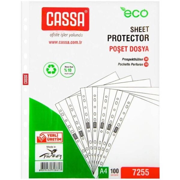 Cassa Poşet Dosya Eco 100 lü 7255