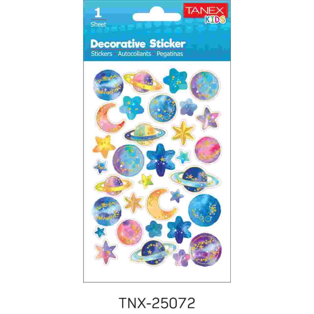 Tanex Sticker Gezegenler Serisi 25072