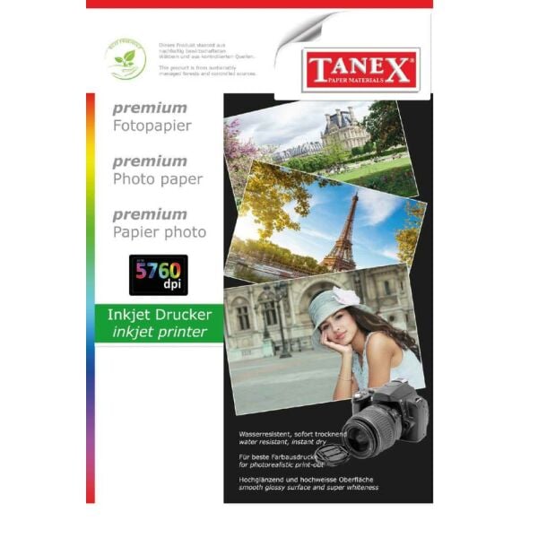 Tanex Fotoğraf Kağıdı A4 200G 25 Li Hc200g-25