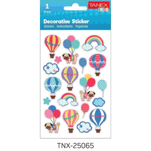 Tanex Sticker Uçan Balon Serisi 25065