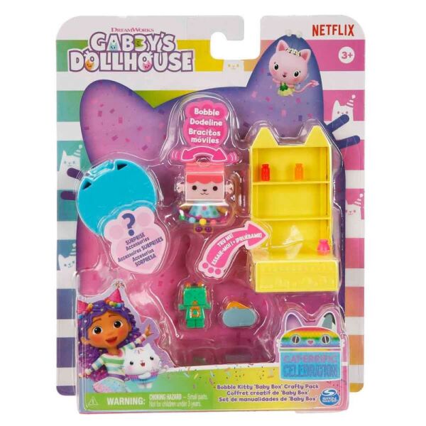 Gabby's Dollhouse Bobble Kitty Oyun Seti Baby Box
