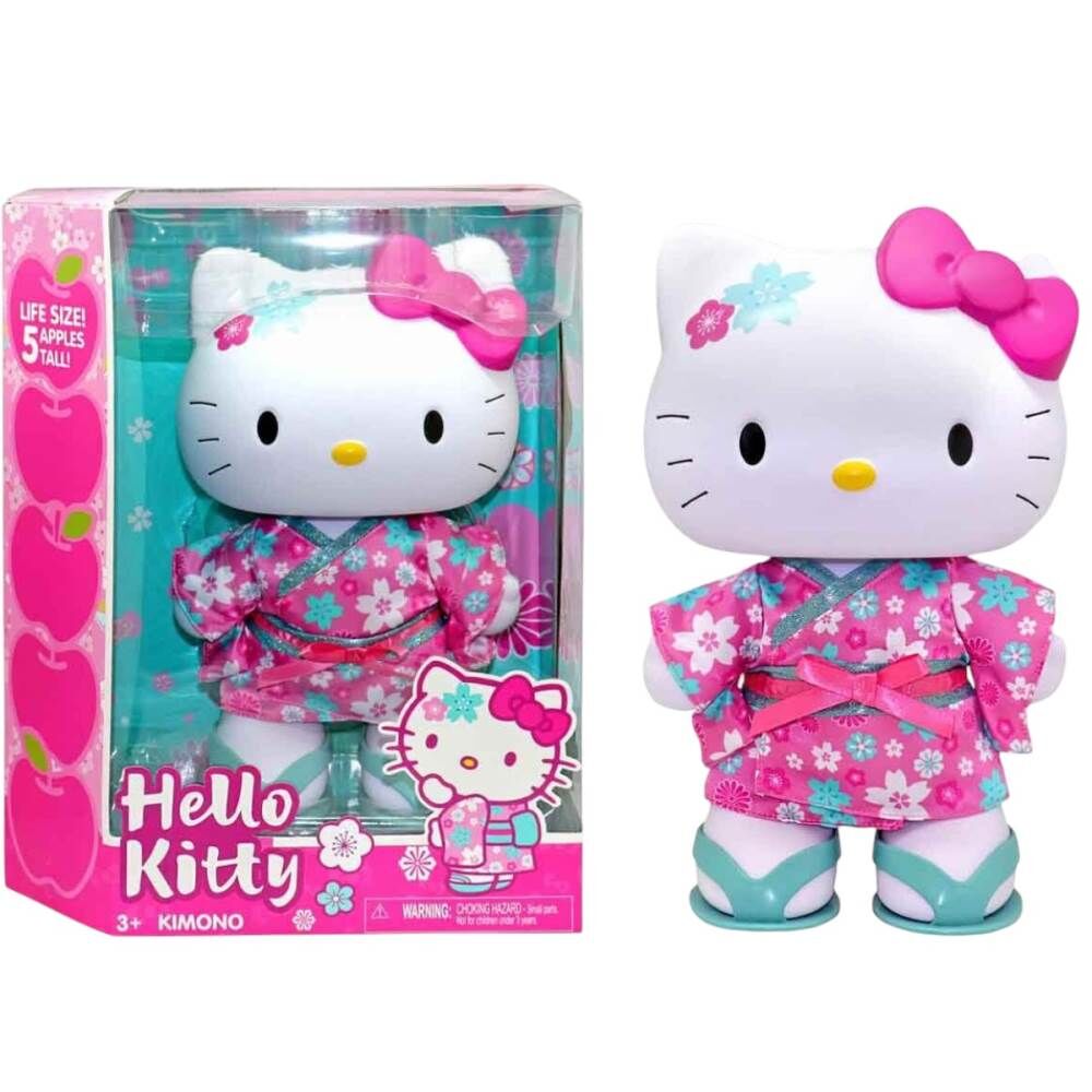 Hello Kitty HKTJ5000 30 cm Kimono Kostümlü Kokulu Figür
