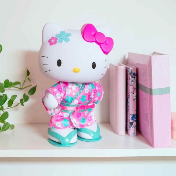 Hello Kitty HKTJ5000 30 cm Kimono Kostümlü Kokulu Figür