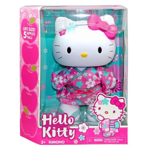 Hello Kitty HKTJ5000 30 cm Kimono Kostümlü Kokulu Figür