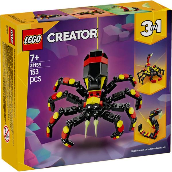 LEGO® Creator Vahşi Hayvanlar Şaşırtıcı Örümcek 31159