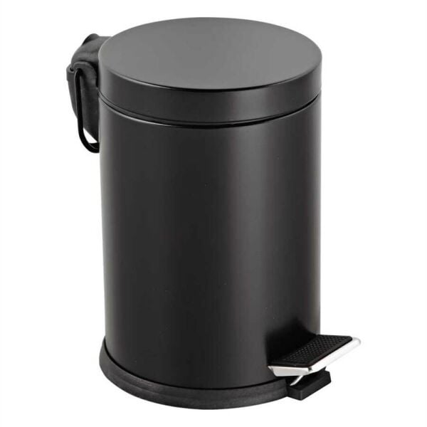 Cooker Pedallı Çöp Kovası 5 lt Siyah EF813-S 0512
