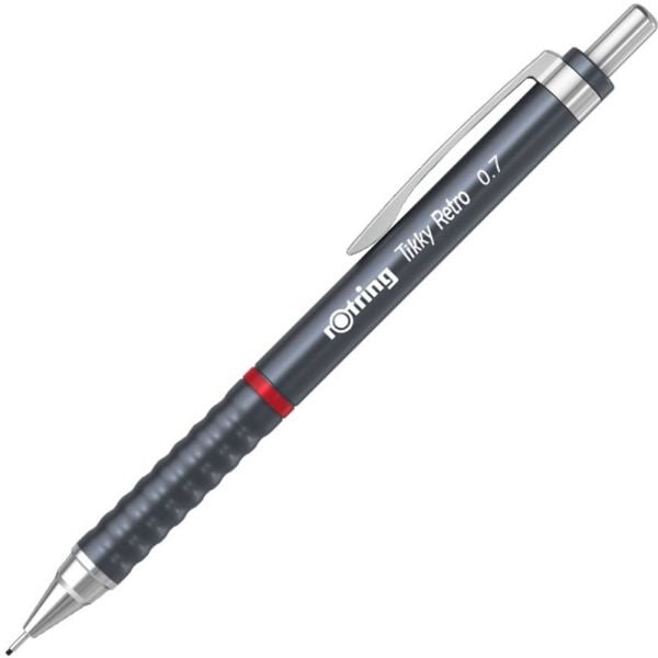 Rotring Versatil Kalem Retro Tıkky 0.7 Metalik Gri 2202570