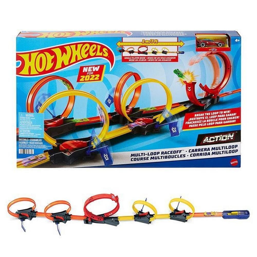 Hotwheels Çok Çemberli Yarış Seti HDR83
