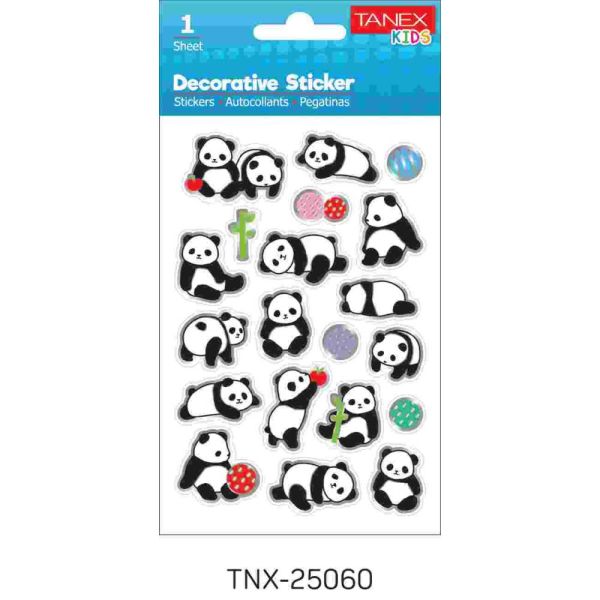 Tanex Sticker Panda Serisi 25060