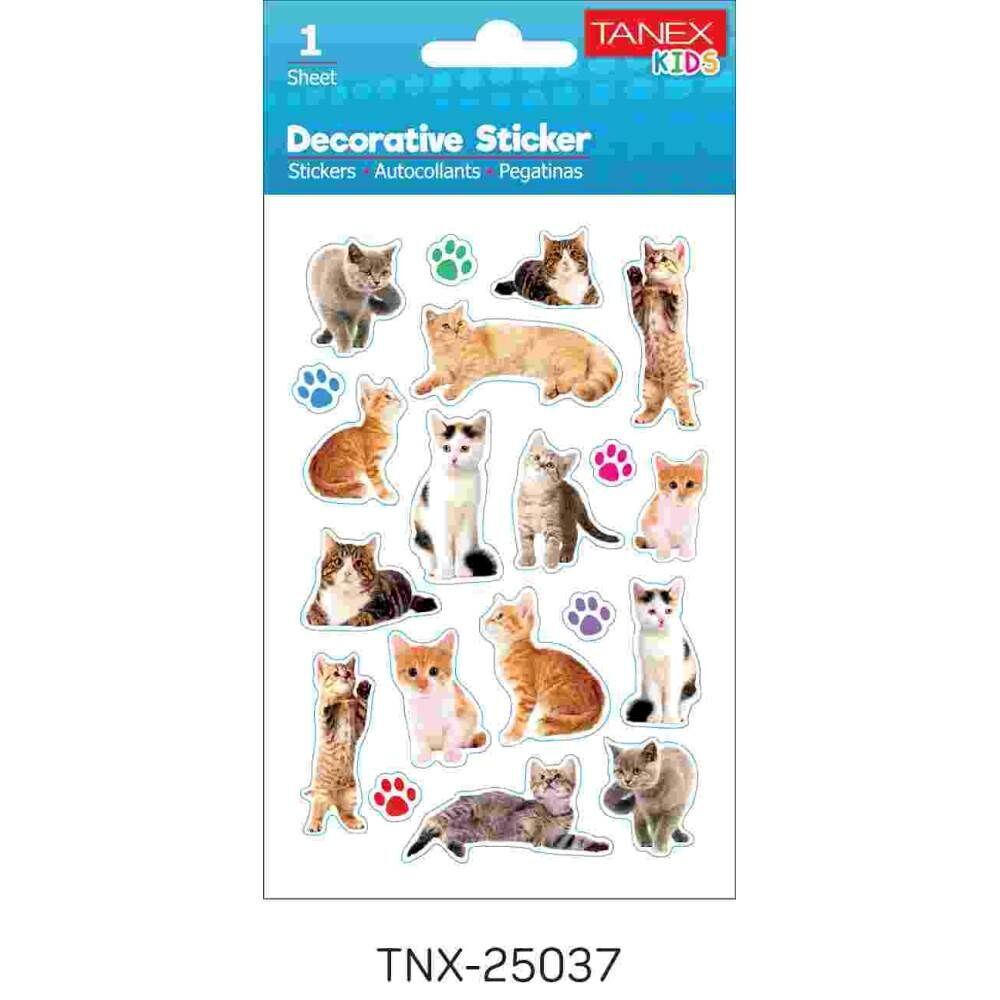 Tanex Sticker Kedi Serisi 25037