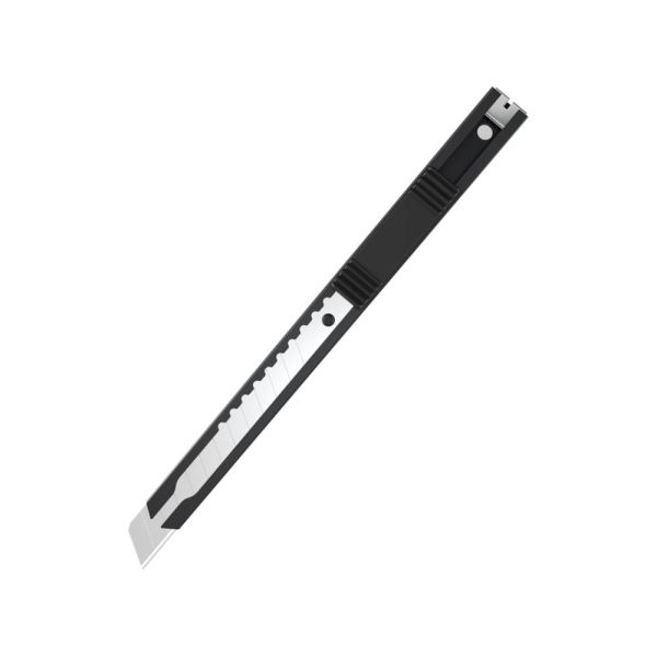 Kraf Maket Bıçağı Dar Metal 621G Siyah