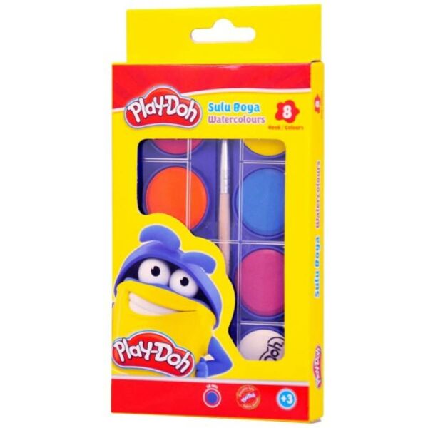 Play-Doh Suluboya 8 Renk Su001
