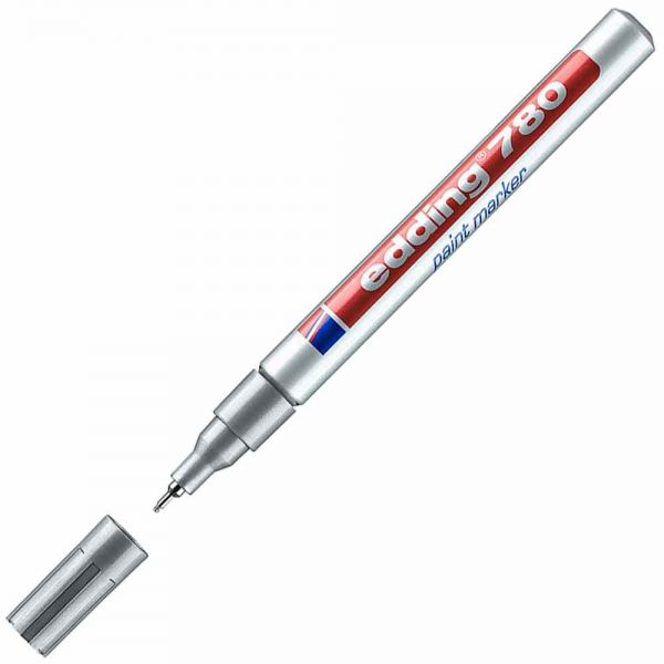 Edding Dekorasyon Markörü 08 mm E-780 Gümüş