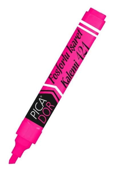 Picador 421 Doldurulabilir Pembe Fosforlu Kalem